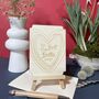 To The Best Bestie Ever Wooden Keepsake Card, thumbnail 9 of 9