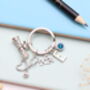 Personalized Medical Graduation Keyring Medical Student Gift, thumbnail 2 of 10
