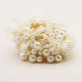Beaded Pearl Hair Tie, 7 of 10