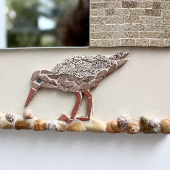 Handmade Mosaic Mirror Coastal Birds, 4 of 5
