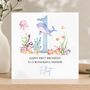 Under The Sea 1st Birthday Card For Her, Any Age For, Pink Or Blue, thumbnail 4 of 5