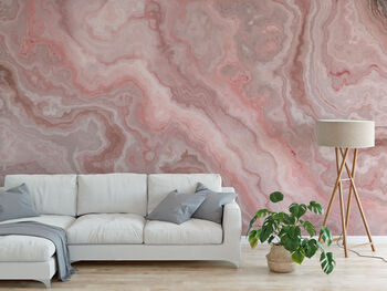 Rose Onyx Mural Wallpaper, 2 of 3