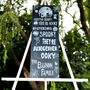 Spooky Kooky Sign, thumbnail 3 of 3