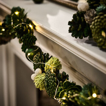 Winter Botanicals Christmas Garland, 5 of 6