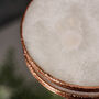 White And Rose Gold Crystal Coaster Set Of Two, thumbnail 2 of 7