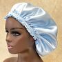Silk Hair Bonnet, Five Colours, thumbnail 4 of 9