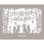Truly, Madly, Deeply Fox Valentine's Print Or Papercut, thumbnail 5 of 8