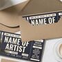 Personalised Concert Ticket Gift Voucher For Daughter, thumbnail 6 of 9