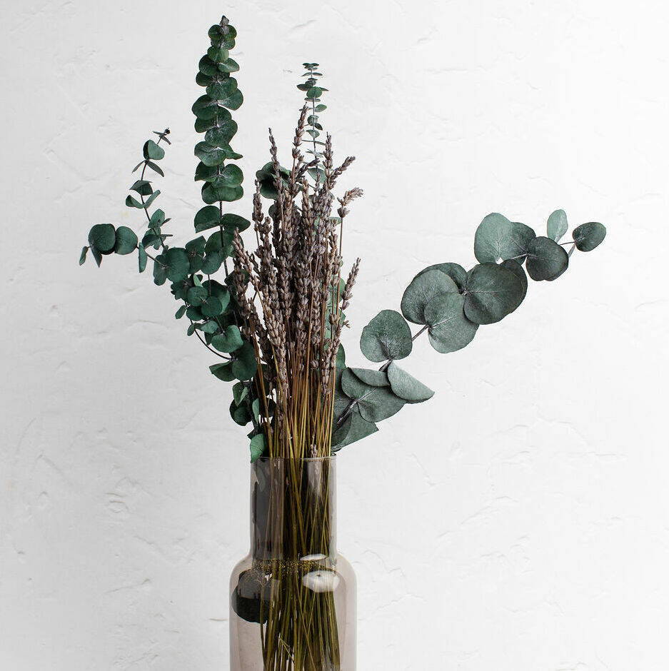 Dried Lavender And Eucalyptus Letterbox Bouquet By Vegan Bunny