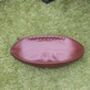 Personalised Luxury Leather Rugby Ball Wash Bag, thumbnail 6 of 12