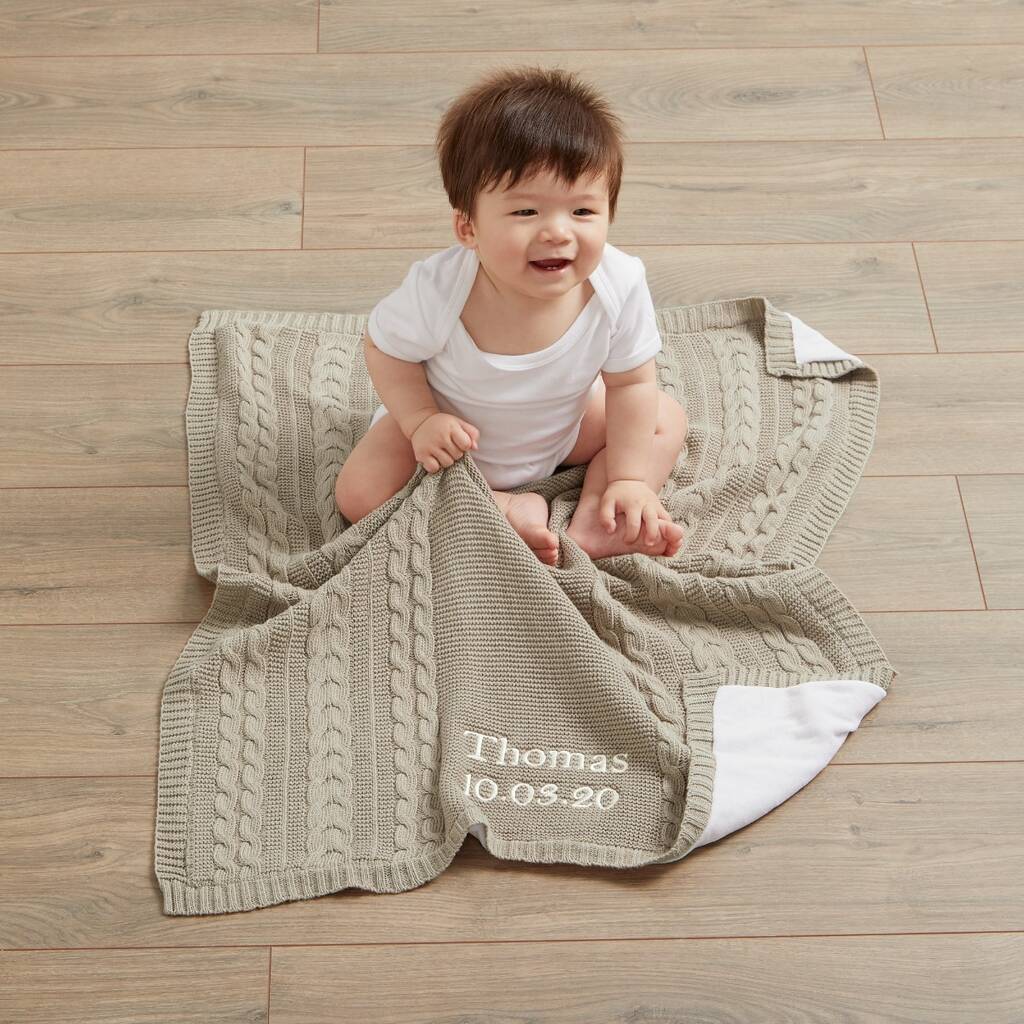 Blanket Personalised My First Years Baby Blanket Personalized Pink