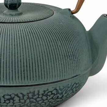 Cast Iron Teapot Sichuan 1000ml With Steel Filter, 4 of 11
