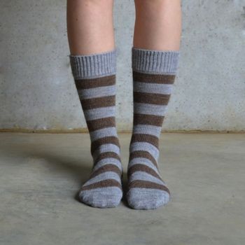Striped Alpaca Socks, 8 of 8