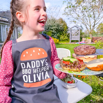 Personalised Family Barbecue Apron Set, 3 of 5