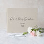 Personalised Wedding Guest Book With Jewel, thumbnail 4 of 10