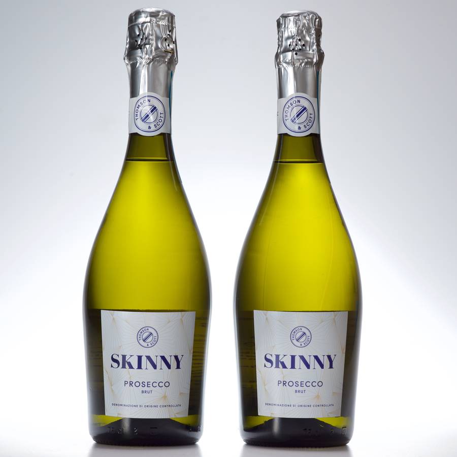 Skinny Prosecco Duo Pack By Thomson &amp; Scott | notonthehighstreet.com