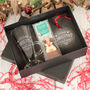 Christmas Holly And Snowflake Hot Chocolate Mug And Christmas Decoration Gift Box, thumbnail 2 of 7