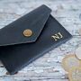 Personalised Black Buffalo Leather Coin Pouch, thumbnail 5 of 10