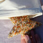 Hand Beaded Star Christmas Tree Topper, thumbnail 7 of 7