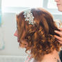 Pearl And Diamante Side Headdress, thumbnail 5 of 5