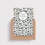 Personalised Birthday Card In A Choice Of Three Colours, thumbnail 2 of 4