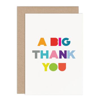 A Big Thank You Card Pack, 2 of 2