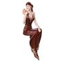 Broadway Belles Collectable Figurine – Nancy Sitting, thumbnail 2 of 4