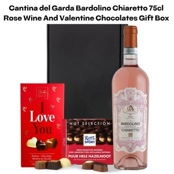 Personalised Wine/Champagne Valentine's Day Hamper, 6 of 7