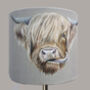 Highland Cow Lampshade, thumbnail 1 of 1