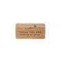 Oak Rectangle Magnet 'Thank You For Helping Me Grow' | Perfect Gift | Teacher Gift | Novelty, thumbnail 2 of 2