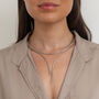 Gold Or Silver Plated Statement Necklace, thumbnail 2 of 12