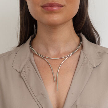 Gold Or Silver Plated Statement Necklace, 2 of 12