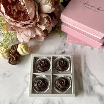 Chocolate Roses Dipped Oreo Letterbox Gift, 9 of 12