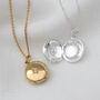 Personalised Gold Or Silver Eid Star And Moon Locket, thumbnail 3 of 6