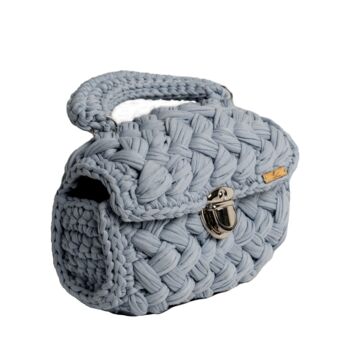 Handmade Crochet Knit Hand Bag, 8 of 12