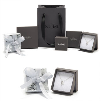Heart And Message Tags Personalised Silver Necklace, 7 of 8