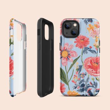 Watercolour Floral Phone Case, Tough Dual Layer Case, 5 of 5