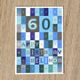 Personalised 60th Birthday Card Age And Name 1965, thumbnail 9 of 10