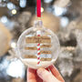North Pole Signpost Christmas Bauble Decoration, thumbnail 1 of 5