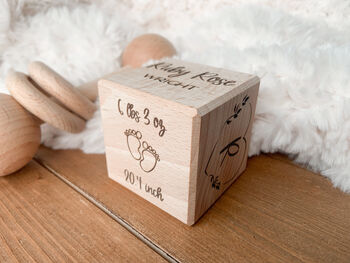 Baby Birth Block Keepsake, 6 of 6