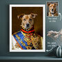 Personalised General Baron Renaissance Pet Portrait, thumbnail 1 of 12