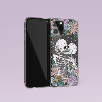 Skeleton Kiss Phone Case For iPhone, 5 of 10