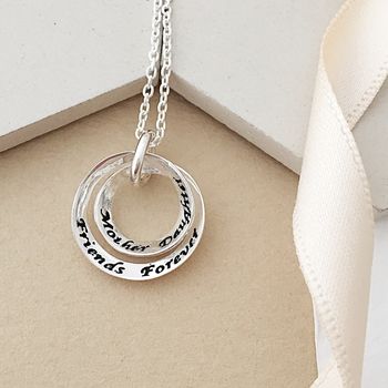 Mother, Daughter Friends Forever Necklace, 2 of 6