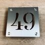 Stainless Steel House Number, thumbnail 6 of 10