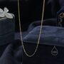 Minimalist Skinny Figaro Chain Choker Necklace, thumbnail 4 of 9