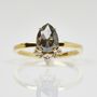 14ct Gold One Of A Kind Diamond Engagement Ring, thumbnail 2 of 7