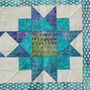 Table Runner With Star Patchwork In Blues And Greens, thumbnail 3 of 10