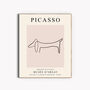 Picasso Dog Exhibition Print, thumbnail 3 of 3