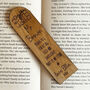 Personalised Wooden Bookmark For Teacher Appreciation, thumbnail 4 of 10