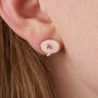 Pusheen The Cat 'Hi , Bye' Stud Earrings Set, thumbnail 4 of 8